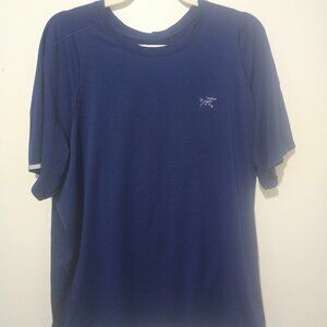 Arc'teryx Blue hiking / trail running shirt